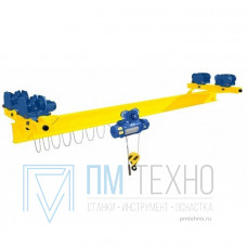 Кран мостовой однобалочный подвесной однопролётный 
г/п 10 т пролет 16,6 м