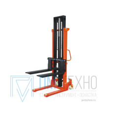 Штабелер гидравлический 1,5 т 2,5 м TOR CTY-EH с раздвижными вилами