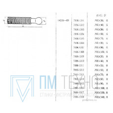 Винт с шаровой головкой М8х1,25х140 (7006-1318) ГОСТ 14539-69