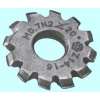 Фреза m 3,0 №5 70х27х10,0 Р18 20 град, Z=12