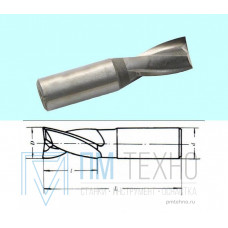 Фреза Шпоночная d 2,0х 4х36 ц/х Р6М5 (2234-0341)