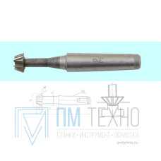 Фреза Концевая угловая d19,0х 9х117 угол 70° к/х  Р6М5 Z=6 КМ2 (без маркировки марки стали)