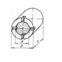 Гайка круглая D22 М12х1,5х15