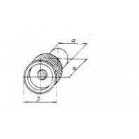 Гайка с накаткой D28x 50x d18 М6х1,0