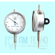 Индикатор Часового типа ИЧ-10, 0-10мм цена дел.0.01 d57мм (с ушком) 