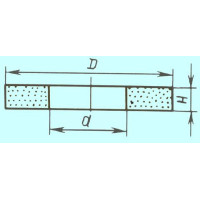 Круг ПП 125х25х32 64С 40 СМ  (GC F46 K-L) (ВАЗ)