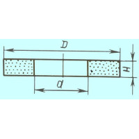 Круг ПП 400х 40х203 64С 40 СМ2  (GC F46 L) (ВАЗ)