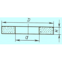 Круг ПП 300х 40х127 14А 40 С1  (OA  F46 M) (ВАЗ)