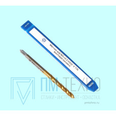 Метчик М 3,0 (0,5) м/р.HSSЕ-V (GV3) винтовая канавка, покрытие TiN ISO 529 