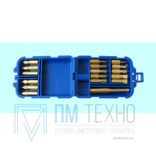 Набор бит из  17 шт., CrV, в пластиковом футляре (KDNS-019) 