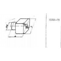 Палец Установочный грибковый D 35х 44хd18 срезанный с отверстием ГОСТ 15352-70