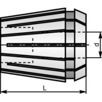 Цанга d 6,0  ER32  L40мм  DIN 6499 