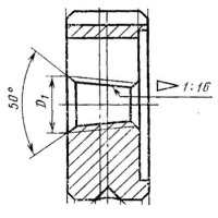 Плашка Трубная коническая   R  1 1/2