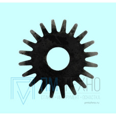Шарошка d 70х2,0х20 (звездочка) сталь 65Г, полная закалка по всей звездочке, острозубая