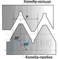 Резьбовая пробка М14х0,75 ПР 4Н5Н