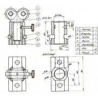 Домкратик  90х 45х 60 с 2-мя роликами (УЗСП-90)