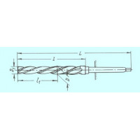 Развертка d31,0x21,0х205х325 к/х котельная машинная Р6М5 КМ3