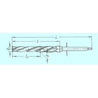 Развертка d23,0x16,4х160х280 к/х котельная машинная Р18 КМ3