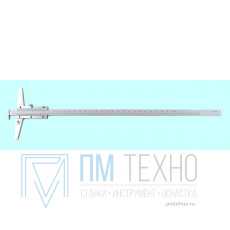 Штангенглубиномер 0- 300мм ШГ-300, цена деления 0.05 с зацепом толщиномером 