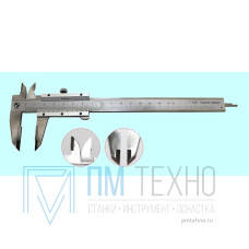 Штангенциркуль 0 - 150 ШЦТ-I (0,02) с твердосплавными губками, с глубиномером 