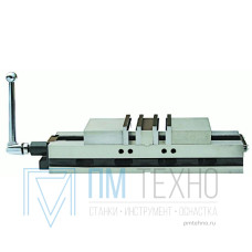 Тиски Станочные 160мм 2-х позиционные, стальные непов., губки закаленные HRC 50-60 (Q93-160) 